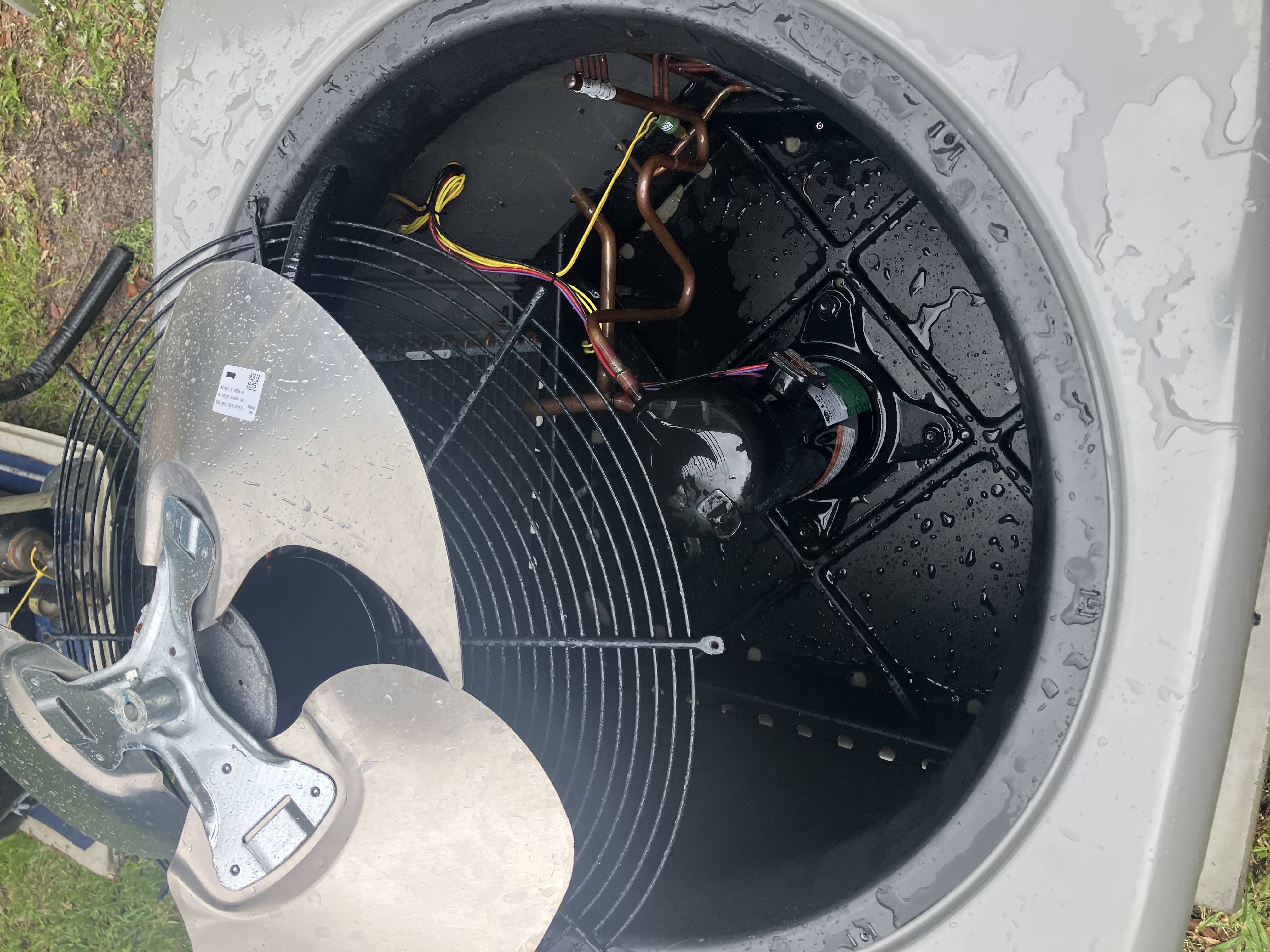 HVAC unit 1 after maintenance